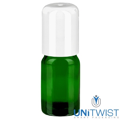 Bild 5ml Roll-On Flasche weiss STD GreenLine UT18/5