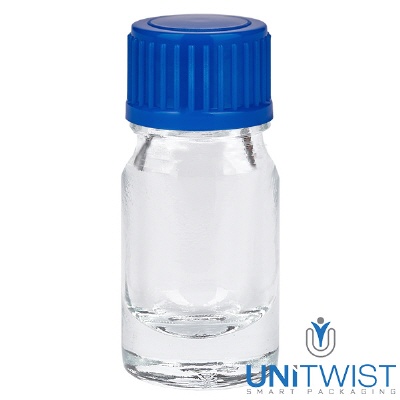 Bild 5ml Flasche 11mm SV blau STD ClearLine UT18/5