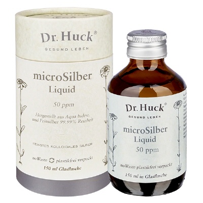 Bild microSilber Liquid 50ppm Dr. Huck (noWaste)