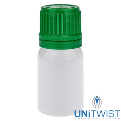 Bild 5ml Flasche 11mm SV grün OV WhiteLine UT18/5